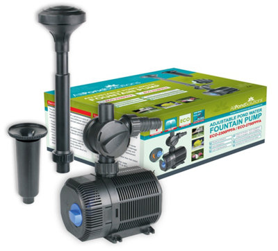 All Pond Solutions 2300L/h Eco Fountain Pond Pump from B&Q