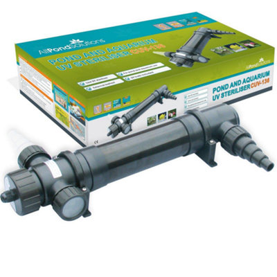 All Pond Solutions 55W Pond & Aquarium Uv Steriliser Cuv-155 from B&Q
