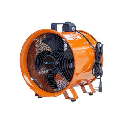 Cyclone 300mm 12" Dust Fume Extractor Ventilation Fan 230V from B&Q