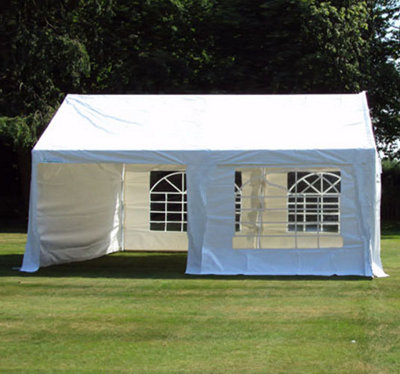 Crocodile Trading 3M X 4M Heavy Duty Marquee (Pe) from B&Q