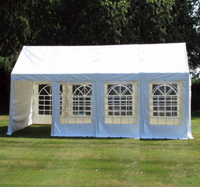 Crocodile Trading 4M X 8M Heavy Duty Marquee (Pe) from B&Q