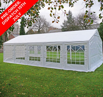 Crocodile Trading 5M X 10M Heavy Duty Marquee (Pe) from B&Q