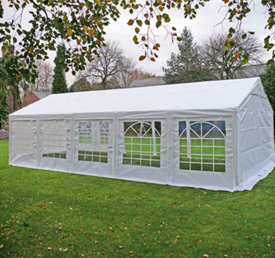 Crocodile Trading 3M X 10M Heavy Duty Marquee (Pe) from B&Q