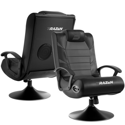 Brazen Pride 2.1 Bluetooth Surround Sound Gaming Chair - Grey