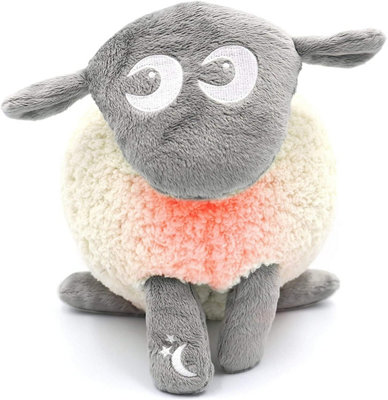 B&Q Sweet Dreamers, Rechargeable Ewan , Grey Baby & Infant Sleep Aid Gift Cry Sensor & Nightlight 10 Soothing White & Pink Noise
