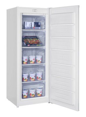 Iceking Rz204EwWhite Freestanding Manual Defrost FreezerE Energy from B&Q