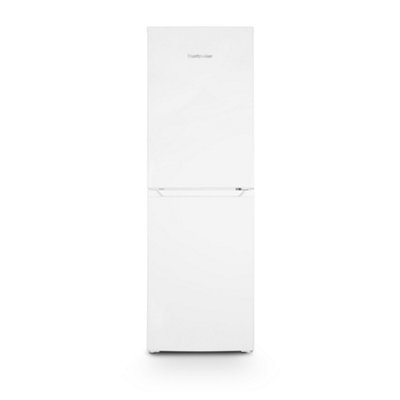 Montpellier Mnf167EwWhite Freestanding 50/50 Frost Free Fridge FreezerE Energy from B&Q