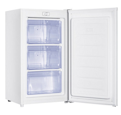 Iceking Rz109EwWhite Undercounter Manual Defrost FreezerE Energy from B&Q