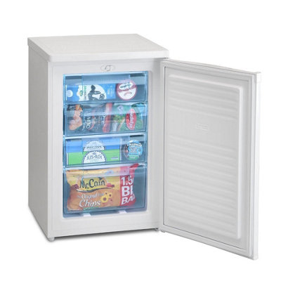 Iceking Rhz552EwWhite Undercounter FreezerE Energy from B&Q