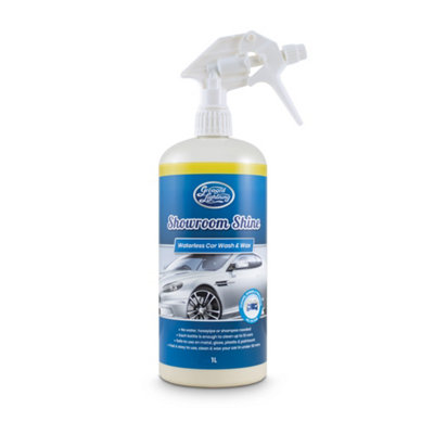 Greased Lightning Showroom Shine Waterless Wash & Wax 1 LitreCleansShines & Protects All In One from B&Q