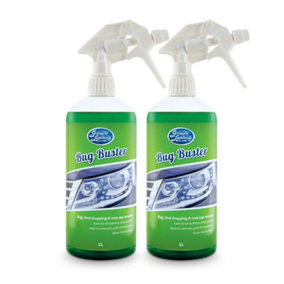 Greased Lightning Bug Buster Twin PackBug And Tree Sap Remover1 Litre Twin Pack from B&Q