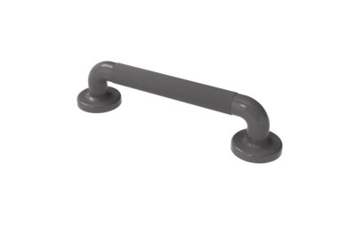  - Fitzroy Of London Plastic Fluted Grab RailConcealed Fixings36mm Diameter300mmGrey (Ral 7005)