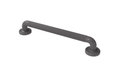  - Fitzroy Of London Plastic Fluted Grab RailConcealed Fixings36mm Diameter450mmGrey (Ral 7005)