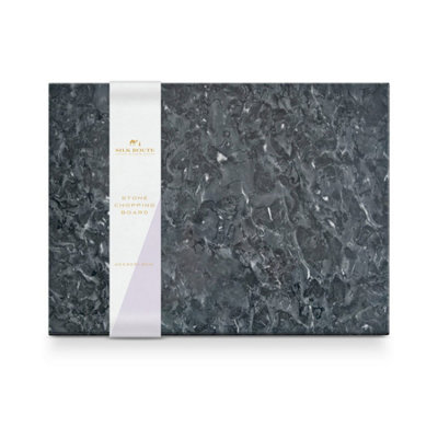 Silk Route Home Black Marble Chopping Board from B&Q