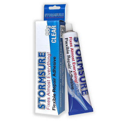 Stormsure Flexible Repair AdhesiveClear (90G) from B&Q