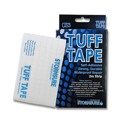 Stormsure Tuff Tape Repair Tape StripClear (2M) from B&Q