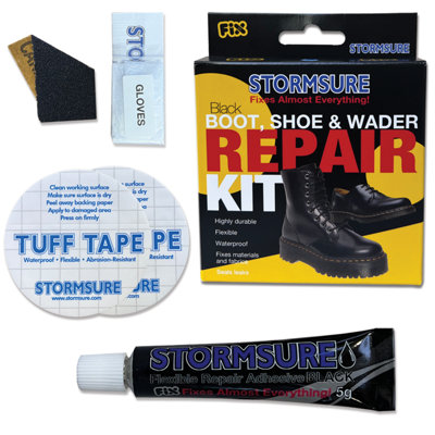 Stormsure BootShoe And Wader Repair KitBlack from B&Q