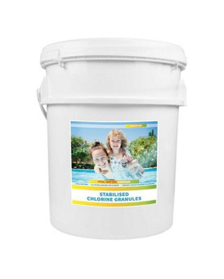 Deep Blue 25Kg Stabilised Chlorine Granules from B&Q