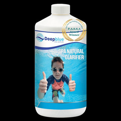Plastica Deep Blue Pro 6 X 500Ml  Spa Natural Clarifier 3L from B&Q