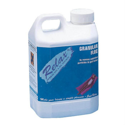 Deep Blue Plastica 2Kg Relax Granular Floc from B&Q