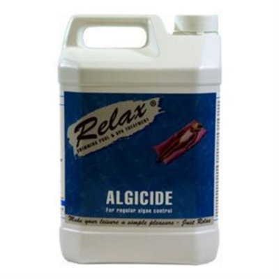 Deep Blue Plastica 2Lt Relax Algicide Swimming Pool  Algicides Clarifiers And CleanersHottub  Algicides Clarifiers And CleanersFast Del from B&Q