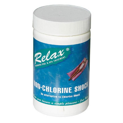 Deep Blue Plastica 1Kg Relax Nonchlorine Shock Granules from B&Q