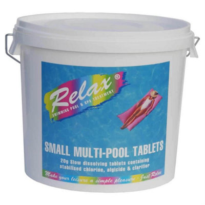 Deep Blue Plastica 5Kg Relax 20G Multi Tabs from B&Q