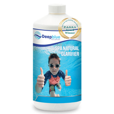 1 Litre Deep Blue Pro Pool Natural Clarifier Concentrated from B&Q