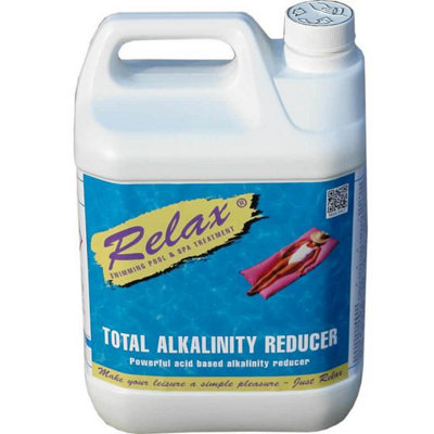 Plastica 5 Litre Relax Pool Total Alkalinity Reducer from B&Q