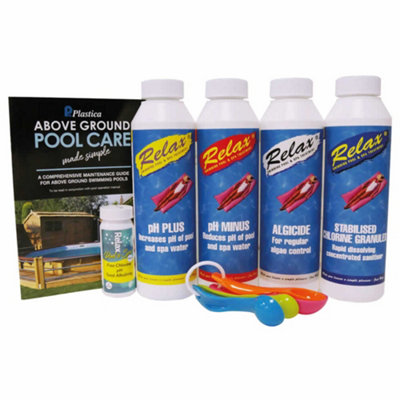 Plastica Relax Splasher Water Treatment KitBox Of 4 from B&Q
