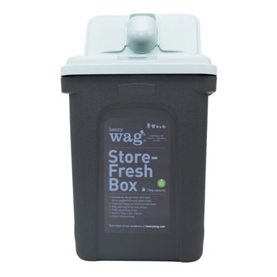 Henry Wag Store Fresh Pet Food 15Kg Storage Box from B&Q