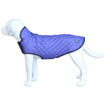 Henry Wag Purple Quilted Waterproof Dog JacketSize Xx-Large from B&Q
