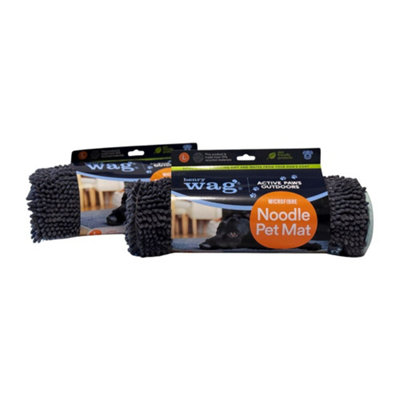 Henry Wag Microfibre Noodle Pet Mat Size Large 2 Pack Combo from B&Q