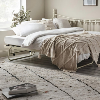 Julian Bowen Versailles 90Cm Single Ivory Underbed Trundle from B&Q