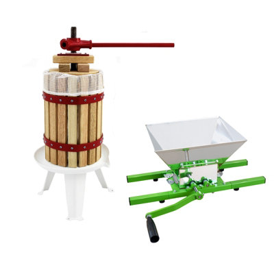B&Q -  Fruit Crusher & 6 Litre Fruit Press