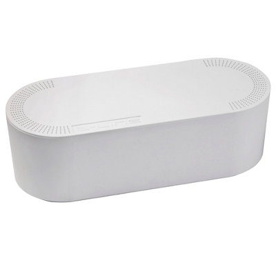 B&Q -  Indoor Long White Cable Tidy Unit