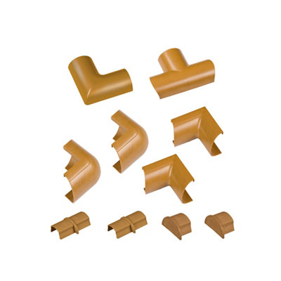 D-Line Wood Effect Mini 10 Piece Accessory Pack (D)15mm(W)30mm from B&Q