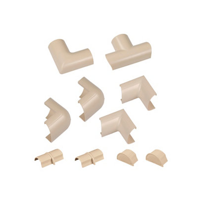 D-Line Magnolia Mini 10 Piece Accessory Pack (D)15mm(W)30mm from B&Q