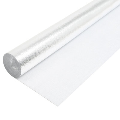 QA Flooring Solutions Qa Unibase Silver 2mm Laminate & Wood Underlay Roll 15M2 from B&Q
