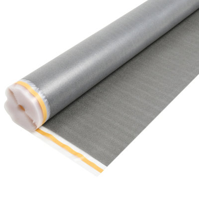 QA Flooring Solutions Qa Protech 3mm Wood Underlay Roll 10M2 from B&Q