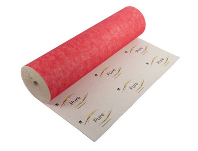 Pure Super High Density Carpet Underlay Roll Flooring (15 Sqm)  1.37M X 11M X 9mm from B&Q
