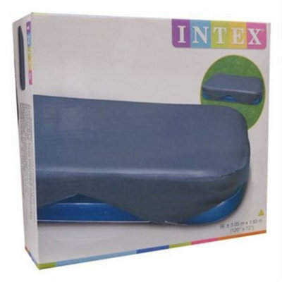 Intex Rectangular Pool Cover 103120 Swim Centres from B&Q