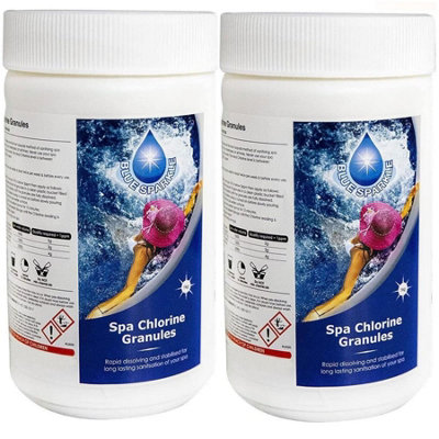 Deep Blue Multifunctional Mini 20G Chlorine Tablets 1Kg Long Lasting Stabilised Clarifier Algae Inhibitor Quality Product from B&Q