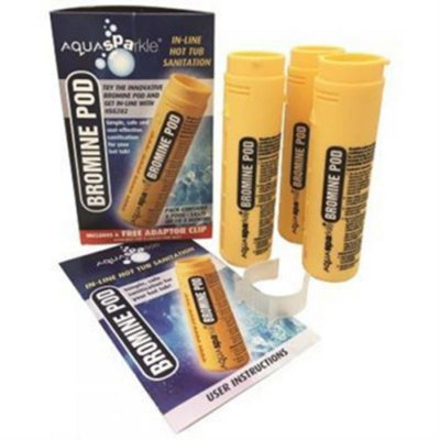 Aquasparkle Aquasparkle Spa Bromine Pod Service Pack 32 X 140G