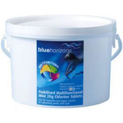 Blue Horizons Multifunctional 20G Chlorine Tablets. 5Kg from B&Q