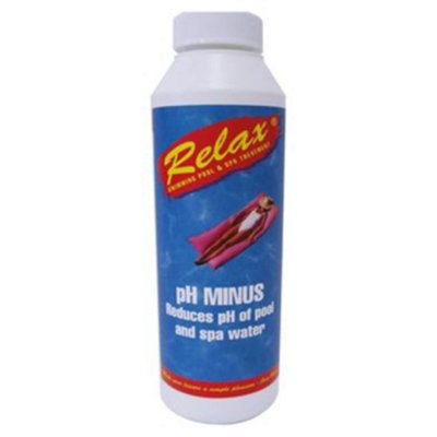 Plastica 750G Relax Pool Ph MinusSpa Chemicals from B&Q