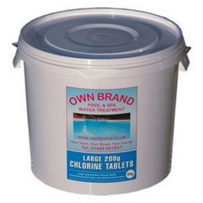 10Kg Plastica Chlorine Tablets 200G from B&Q