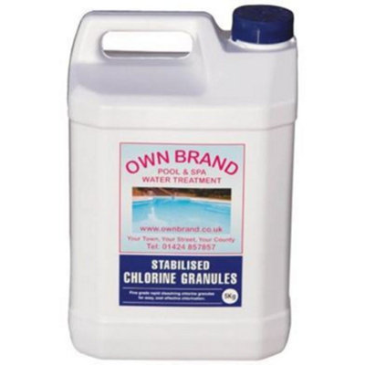 5Kg Plastica Stabilised Chlorine Granules Box Of 4 from B&Q