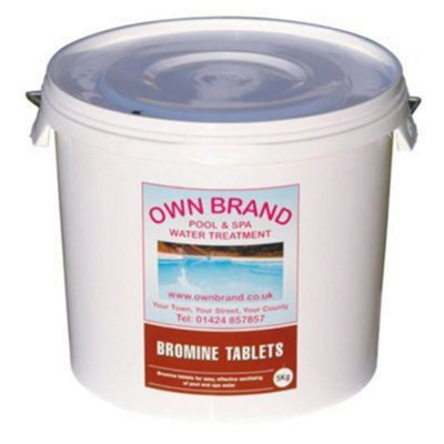5Kg Plastica Bromine Tablets Box Of 4 from B&Q