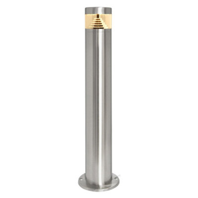 Long Life Lamps Company 3W Modern Led Bollard Garden Lamp Post Warm White from B&Q